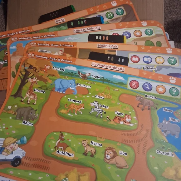 V Tech Learning Desk Pre Kindergarten Expansion Pack - Picture 5 of 5